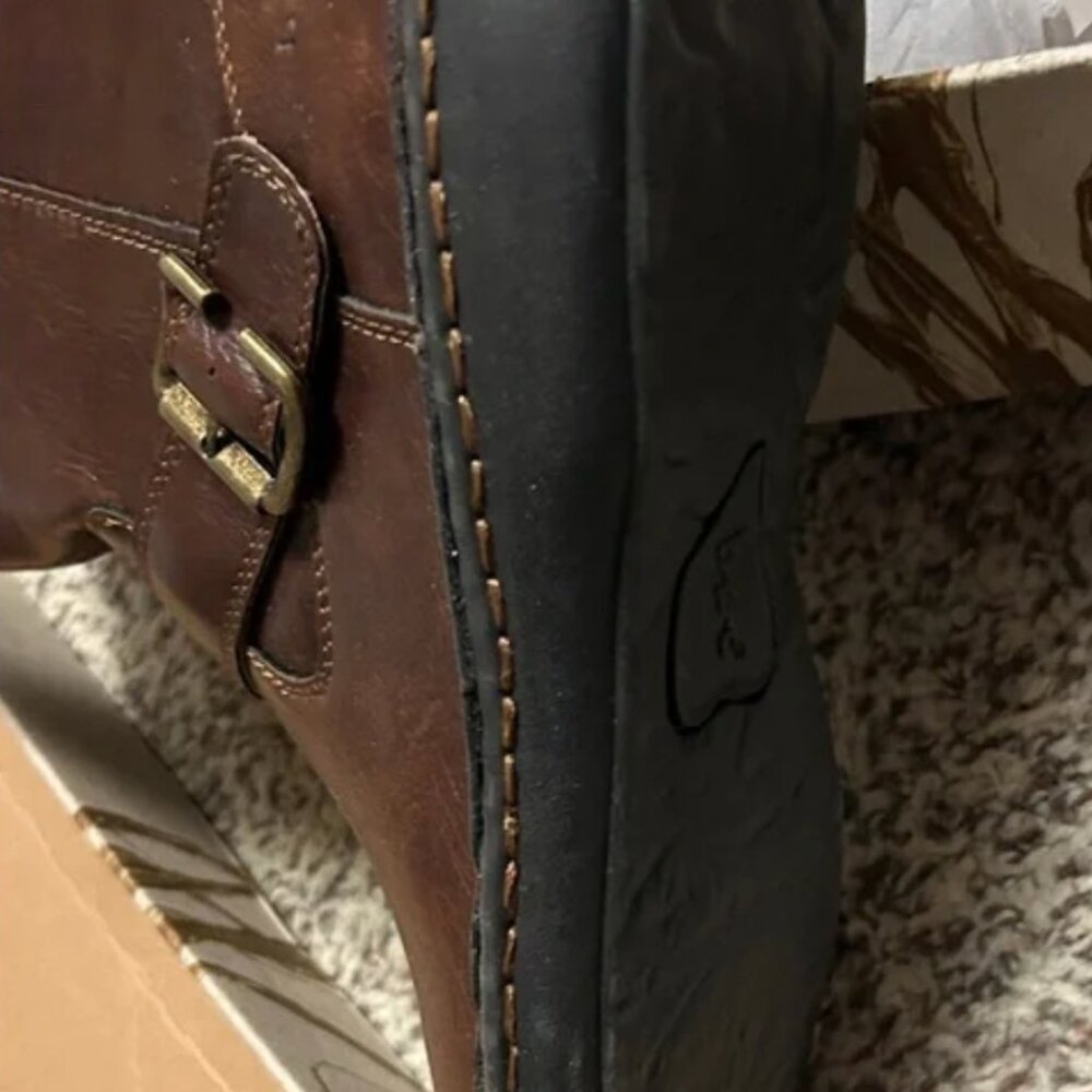 NEW B.O.C BORN ANNARELLA BROWN TALL ZIP SIDE BOOTS WOMENS - Picture 5 of 6